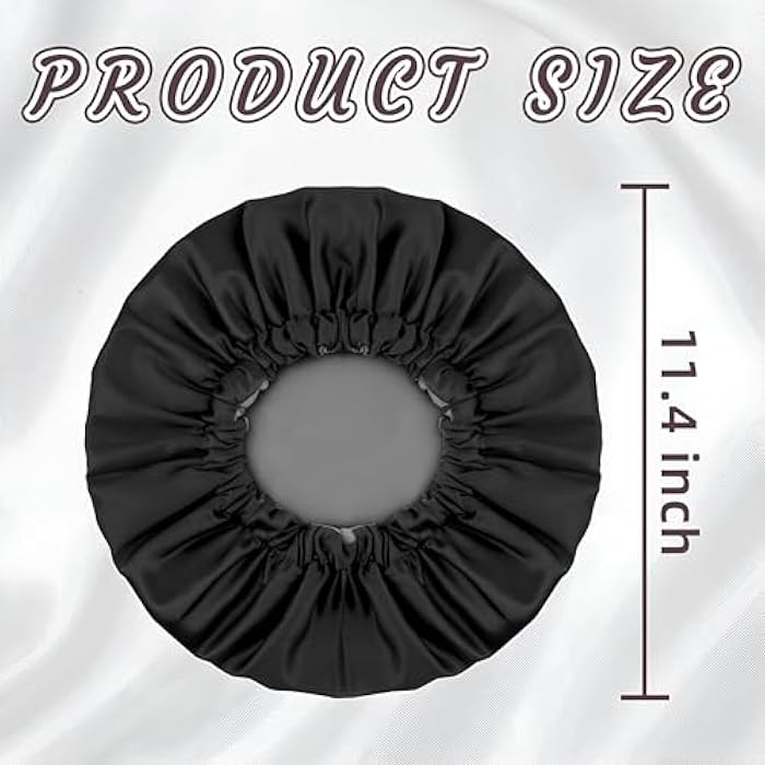 MOISTURE LOCKING HAIR CAP - Discover the role of a moisture-retaining hair cap in reducing frizz and dryness, especially for curly hair, while boosting hydration and shine. - Image 2